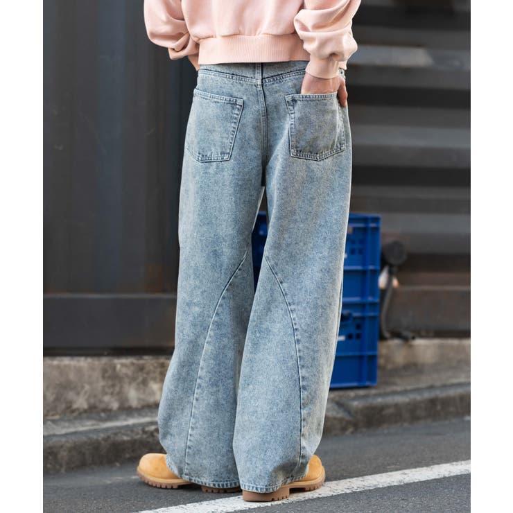 カバーフィットバルーンデニムパンツ | WEGO【MEN】 | 詳細画像12 
