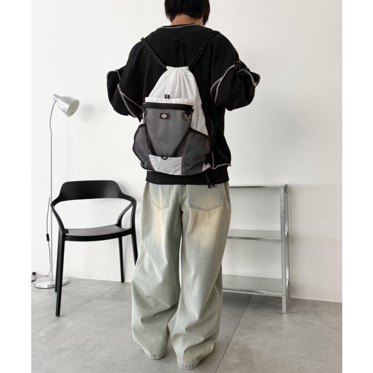 別注Dickiesメッシュポケットナップサック | WEGO【MEN】 | 詳細画像2 