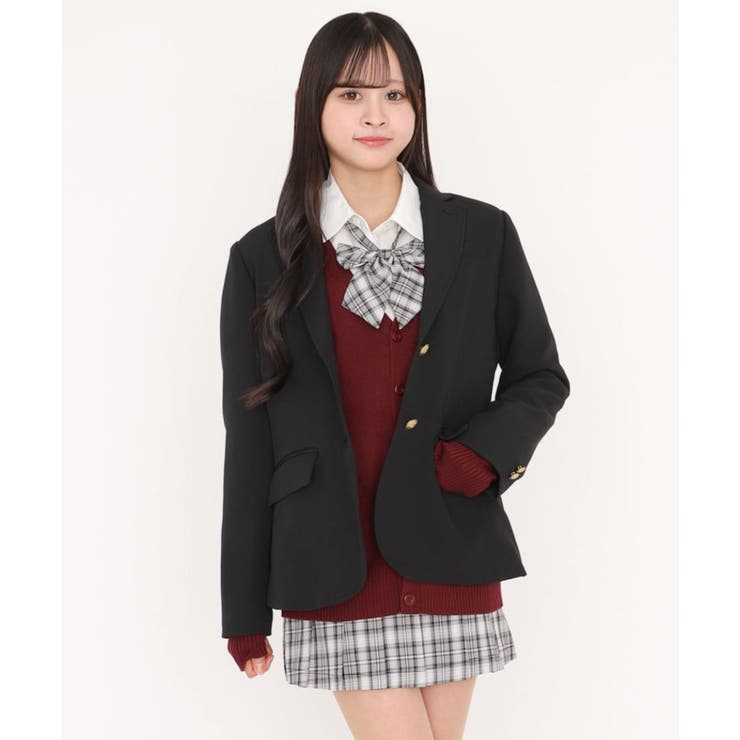 ブラック | スクールブレザー | WEGO【WOMEN】