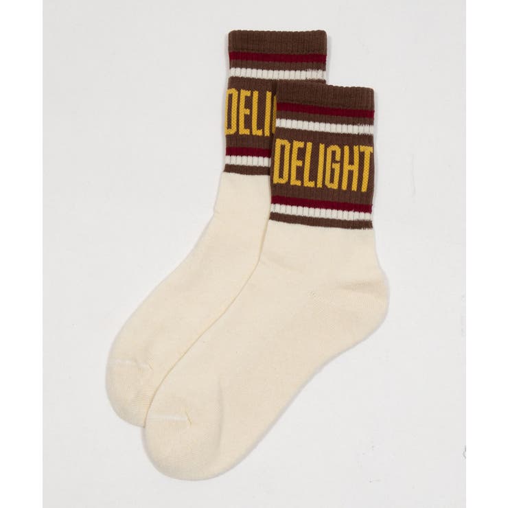 DELIGHTロゴラインソックス | WEGO【WOMEN】 | 詳細画像6 