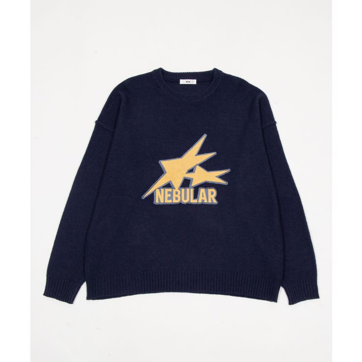 サテンワッペンニットプルオーバー | WEGO【MEN】 | 詳細画像19 
