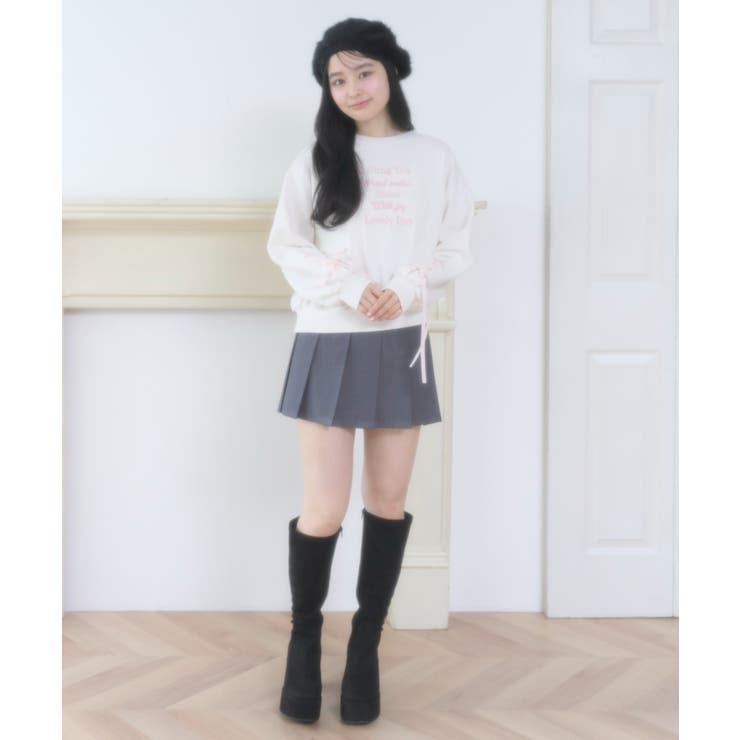 レースアップリボンスウェット | WEGO【WOMEN】 | 詳細画像10 