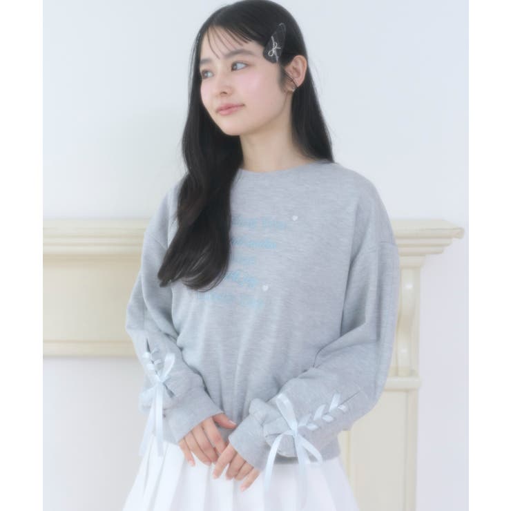 レースアップリボンスウェット | WEGO【WOMEN】 | 詳細画像13 