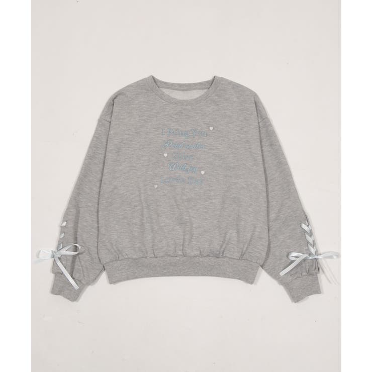 レースアップリボンスウェット | WEGO【WOMEN】 | 詳細画像18 