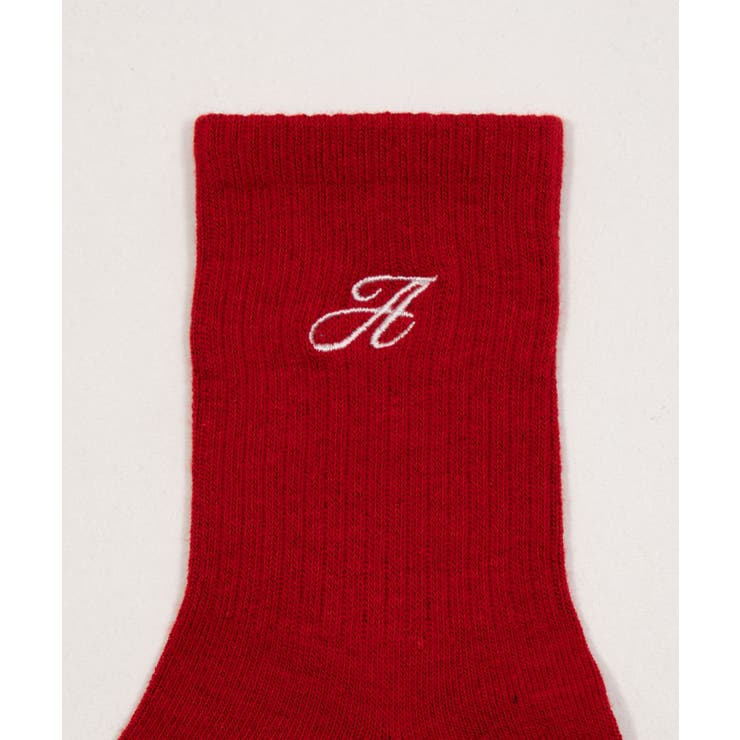 アルファベット刺繍ソックス | WEGO【WOMEN】 | 詳細画像15 