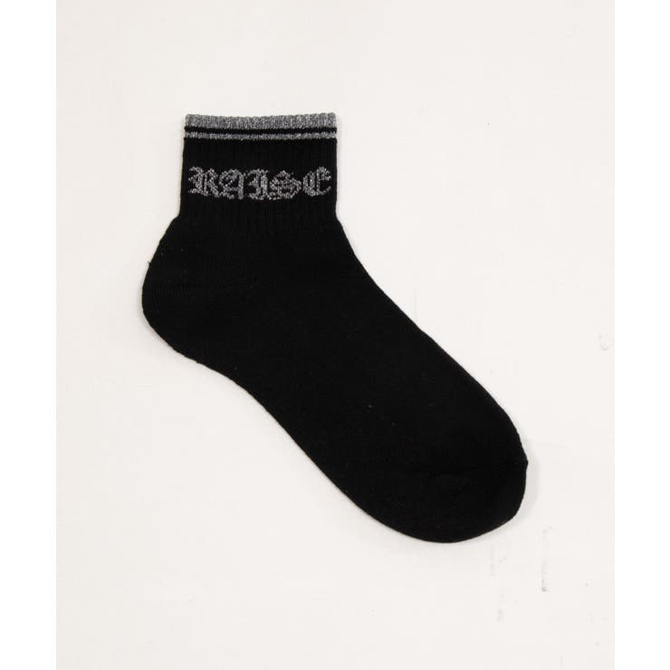 ラメロゴラインアンクルパイルソックス | WEGO【WOMEN】 | 詳細画像12 