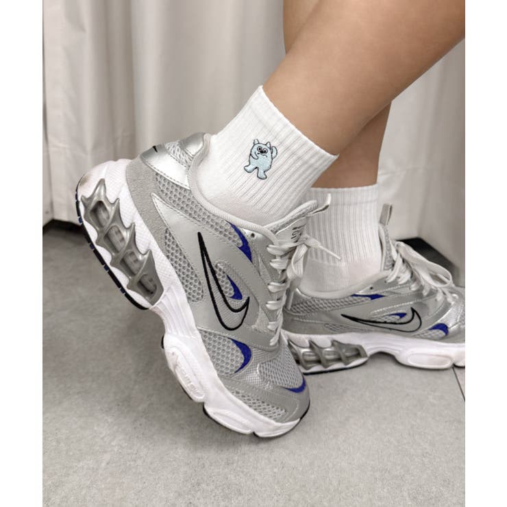 モンスター刺繍アンクルパイルソックス | WEGO【WOMEN】 | 詳細画像8 