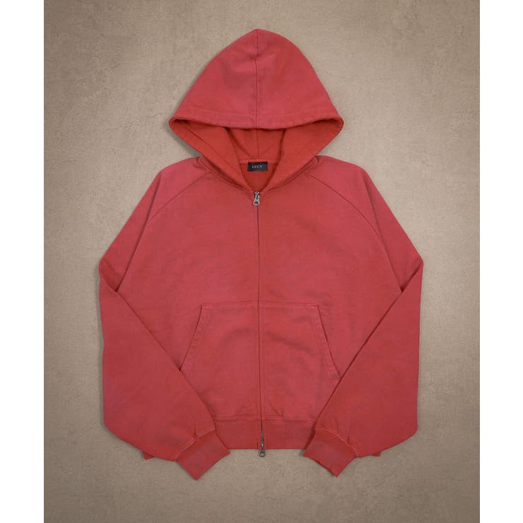 レッドその他 | ショートZIPパーカー | WEGO【MEN】