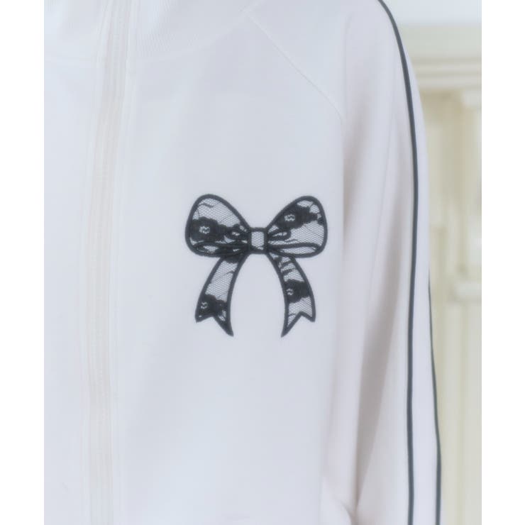 レースリボントラックジャケット | WEGO【WOMEN】 | 詳細画像6 