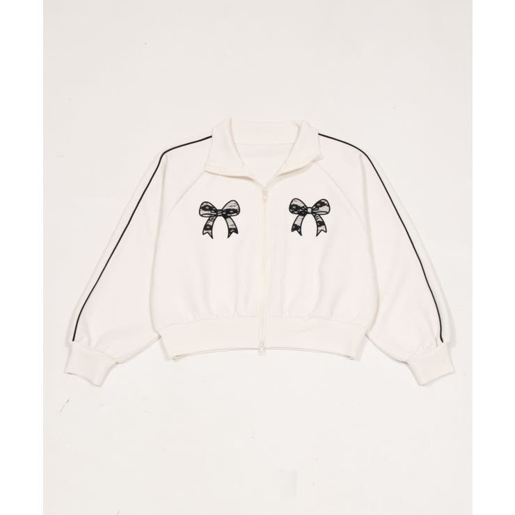 レースリボントラックジャケット | WEGO【WOMEN】 | 詳細画像15 