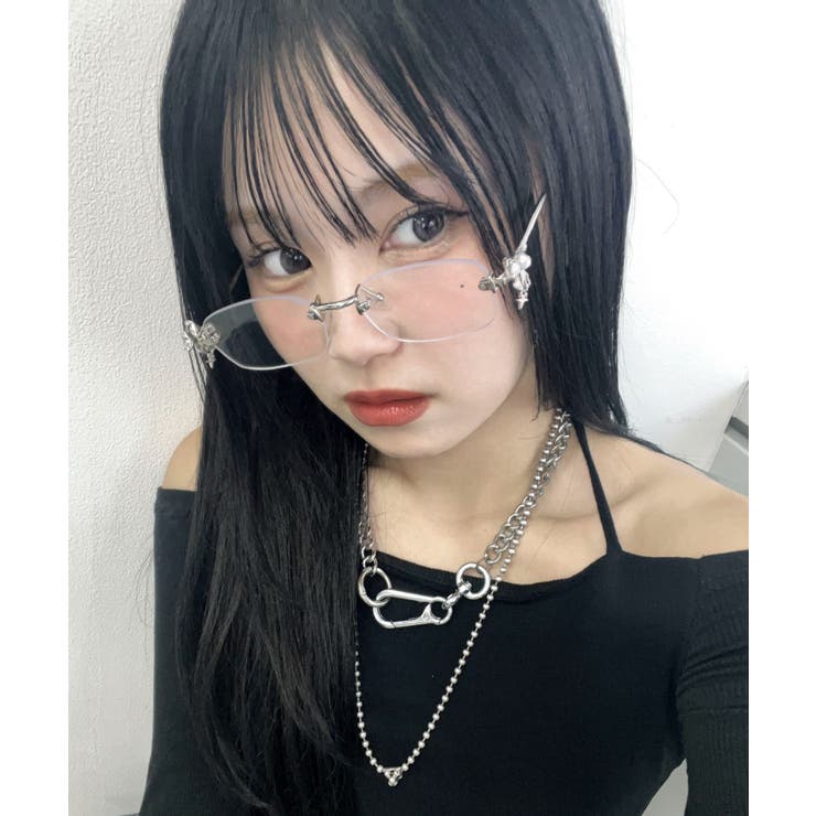 柄2 | チャームリムレスアイウェア | WEGO【MEN】