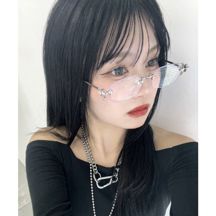 チャームリムレスアイウェア | WEGO【MEN】 | 詳細画像3 