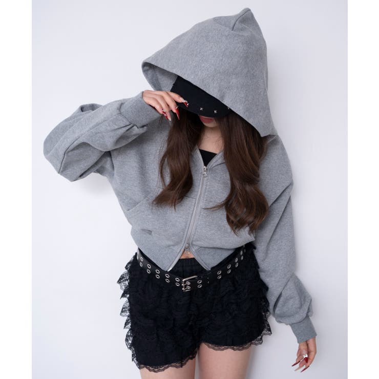 ショートZIPパーカー | WEGO【WOMEN】 | 詳細画像25 