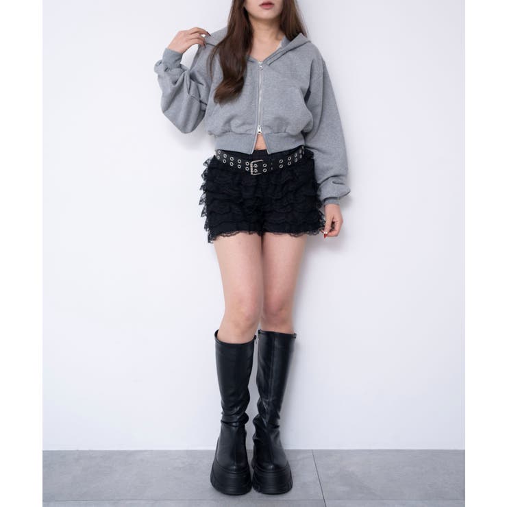 ショートZIPパーカー | WEGO【WOMEN】 | 詳細画像32 
