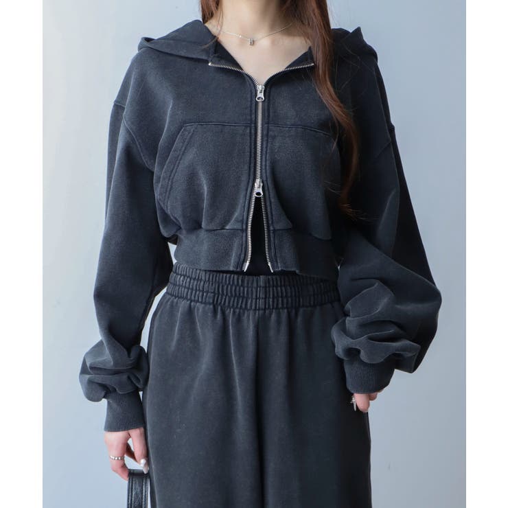 ショートZIPパーカー | WEGO【WOMEN】 | 詳細画像44 