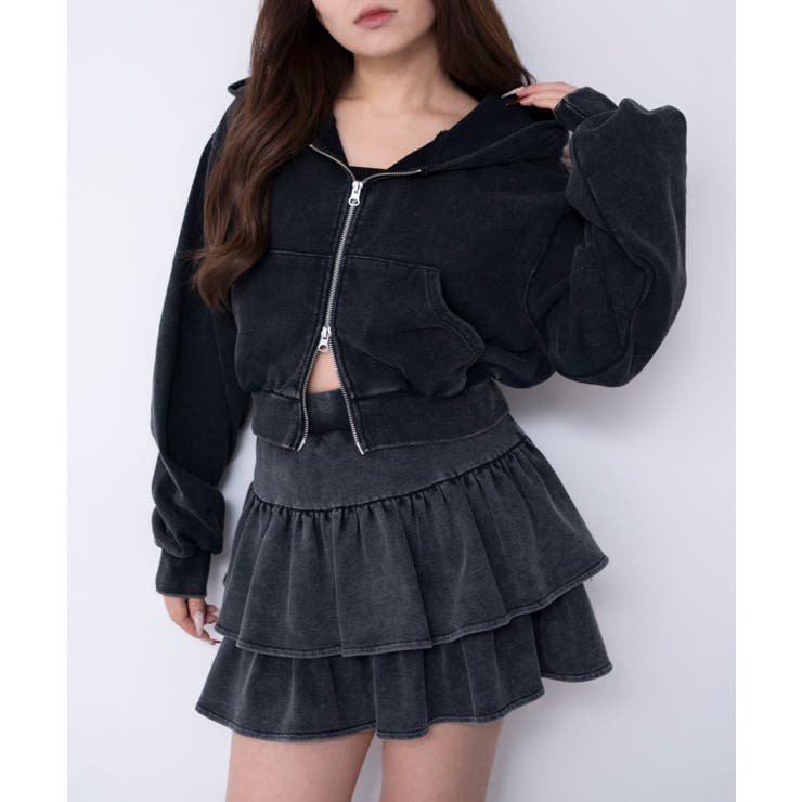 ショートZIPパーカー | WEGO【WOMEN】 | 詳細画像48 