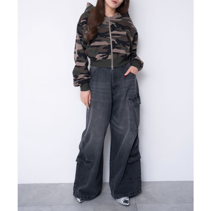 ショートZIPパーカー | WEGO【WOMEN】 | 詳細画像61 