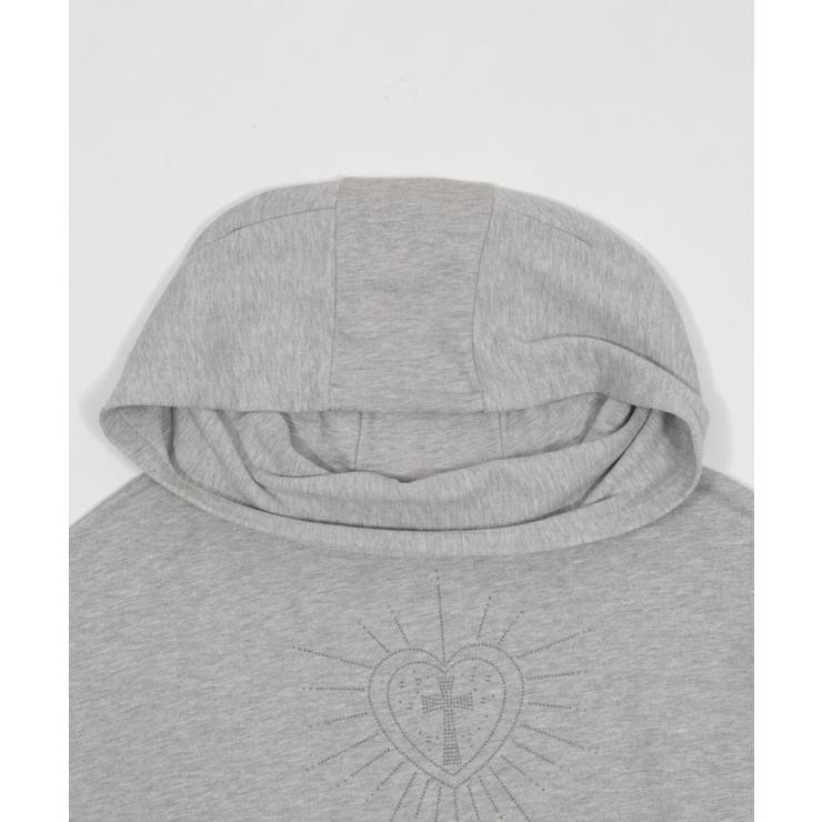 オフショルフードスウェット | WEGO【WOMEN】 | 詳細画像13 