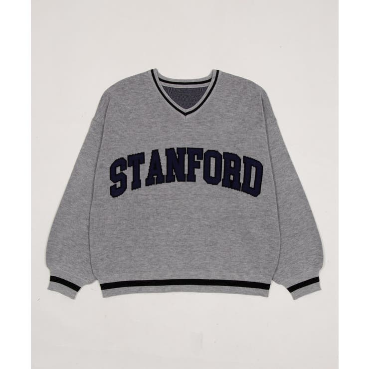 VネックグラフィックニットBIGプルオーバー | WEGO【WOMEN】 | 詳細画像24 