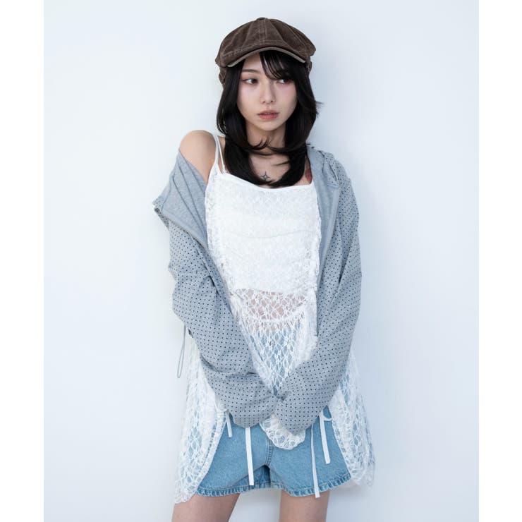 ホワイト | ドロストデザインキャミワンピース | WEGO【WOMEN】