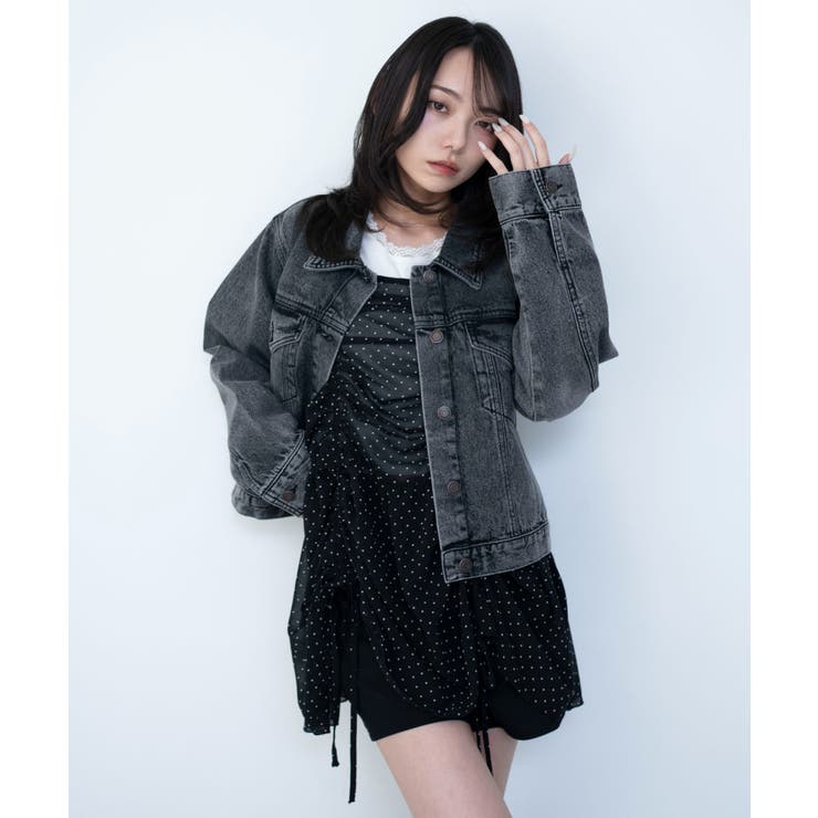 柄1 | ドロストデザインキャミワンピース | WEGO【WOMEN】