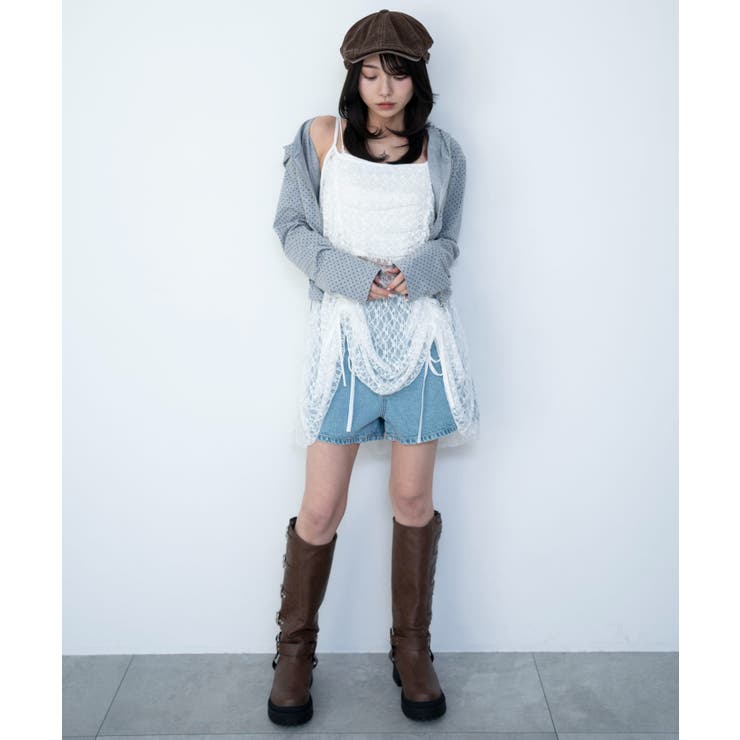 ドロストデザインキャミワンピース | WEGO【WOMEN】 | 詳細画像3 