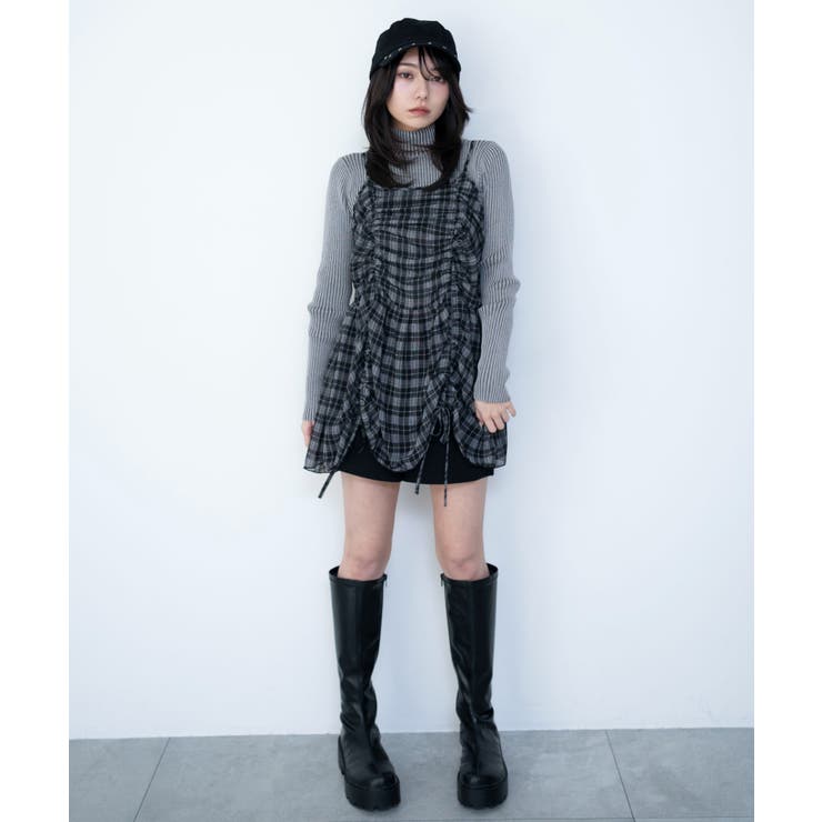 ドロストデザインキャミワンピース | WEGO【WOMEN】 | 詳細画像4 