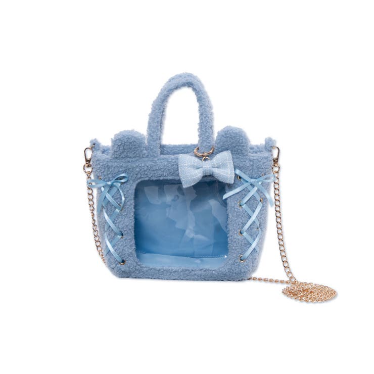 耳付きレースアップミニぬいショルダー | WEGO【WOMEN】 | 詳細画像1 