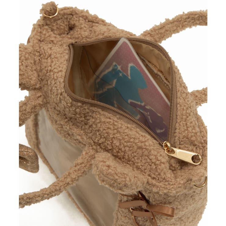 耳付きレースアップミニぬいショルダー | WEGO【WOMEN】 | 詳細画像10 