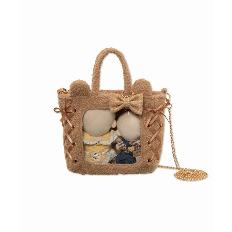 耳付きレースアップミニぬいショルダー | WEGO【WOMEN】 | 詳細画像12 