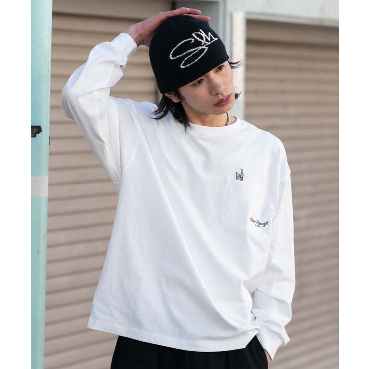 ポケット刺繍BIG T(LS) | WEGO【MEN】 | 詳細画像10 