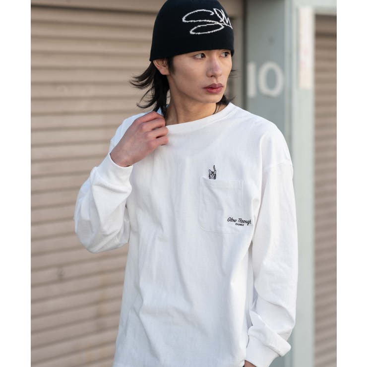 ポケット刺繍BIG T(LS) | WEGO【MEN】 | 詳細画像12 