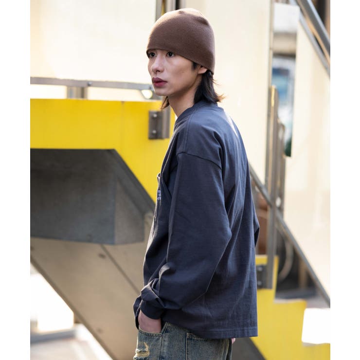 ポケット刺繍BIG T(LS) | WEGO【MEN】 | 詳細画像16 