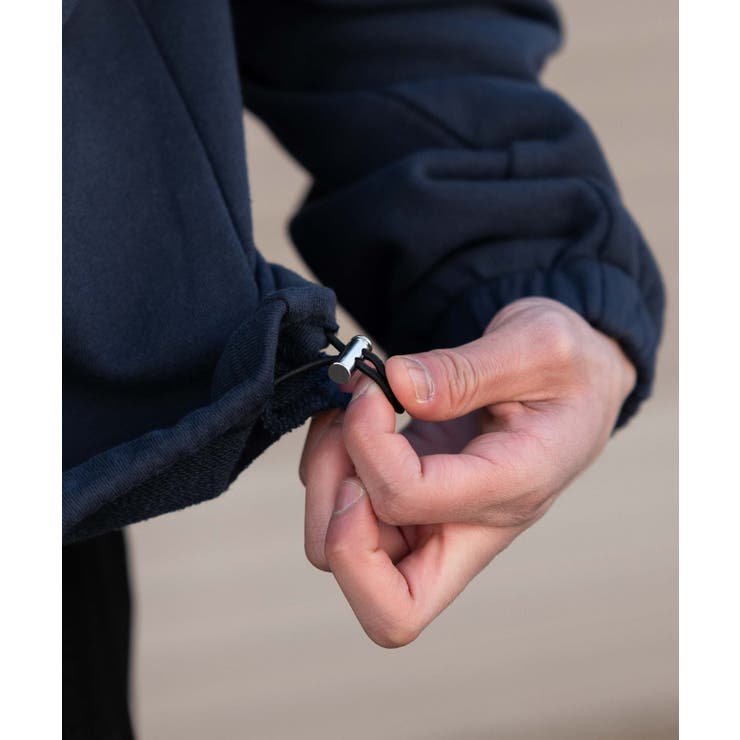 スタンドネックZIPパーカー | WEGO【MEN】 | 詳細画像7 