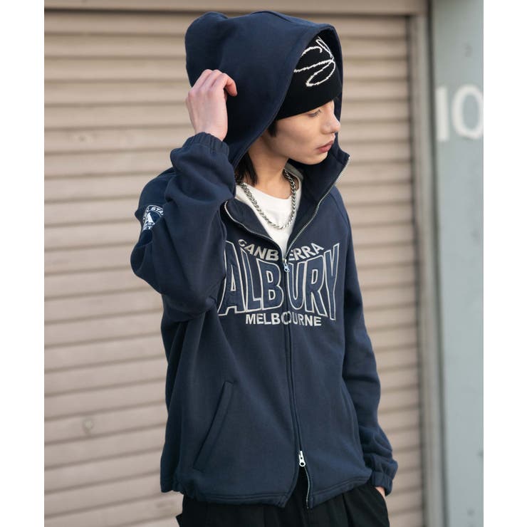 スタンドネックZIPパーカー | WEGO【MEN】 | 詳細画像12 