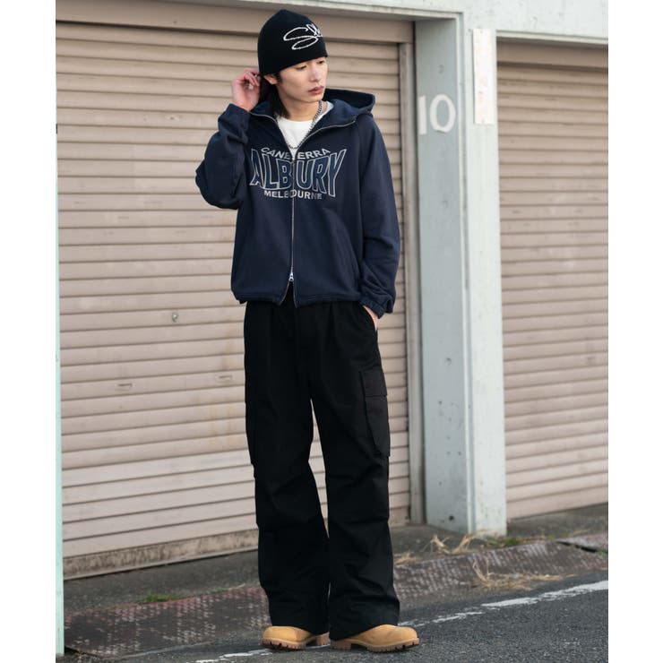スタンドネックZIPパーカー | WEGO【MEN】 | 詳細画像15 