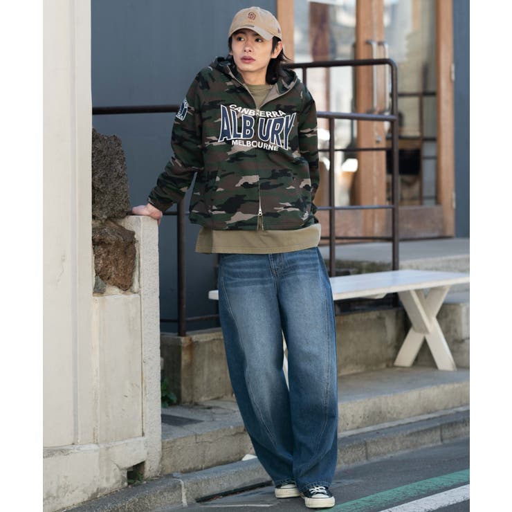 スタンドネックZIPパーカー | WEGO【MEN】 | 詳細画像22 