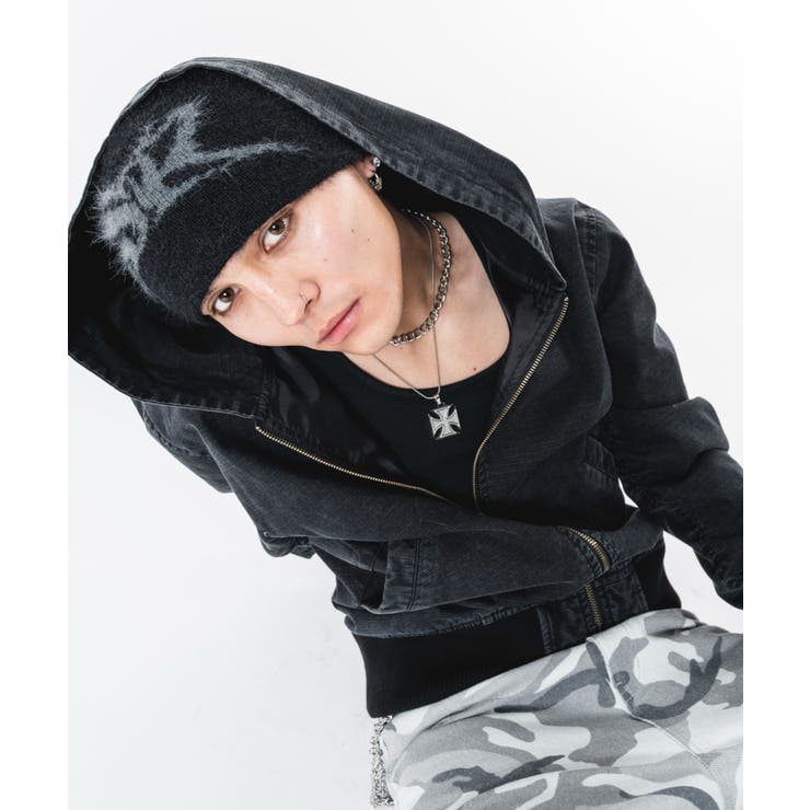 リップストップフードブルゾン | WEGO【MEN】 | 詳細画像1 