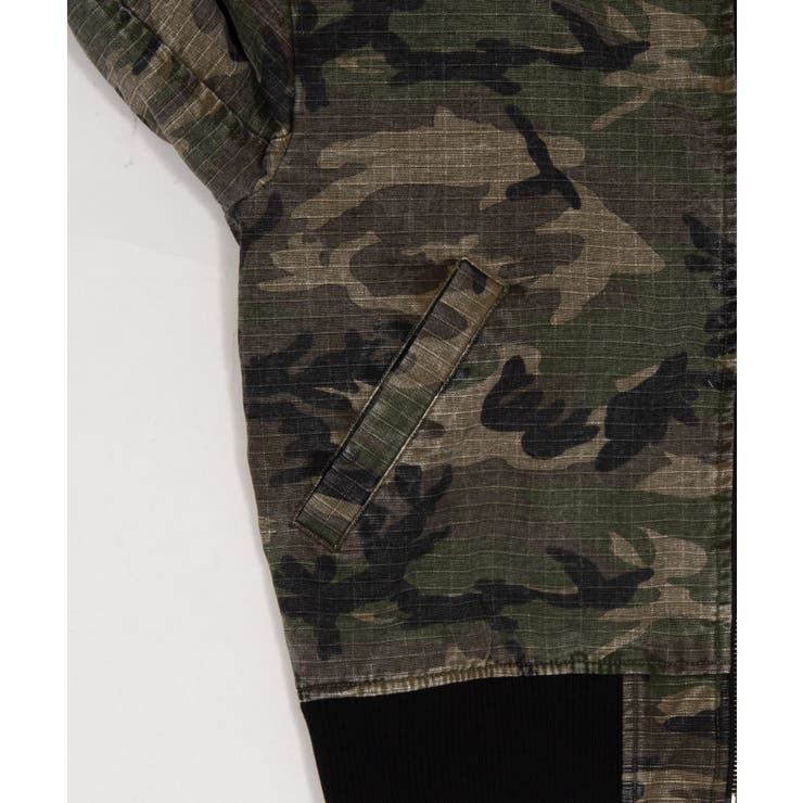 リップストップフードブルゾン | WEGO【MEN】 | 詳細画像32 