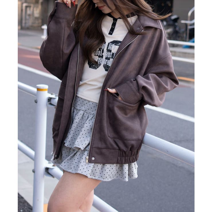 スウェードポンチジャケット | WEGO【WOMEN】 | 詳細画像1 