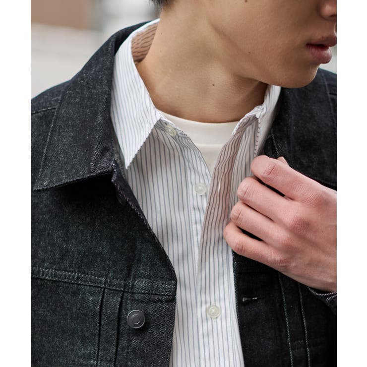 リジットデニムジャケット | WEGO【MEN】 | 詳細画像6 