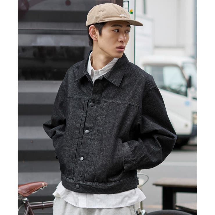 リジットデニムジャケット | WEGO【MEN】 | 詳細画像22 
