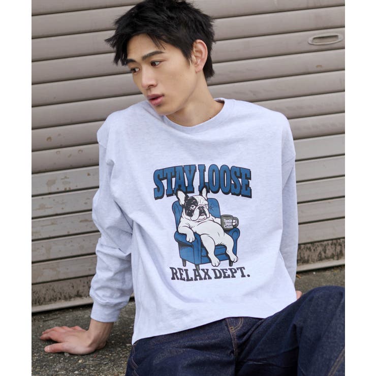 114 | グラフィックBIG T(LS) | WEGO【MEN】