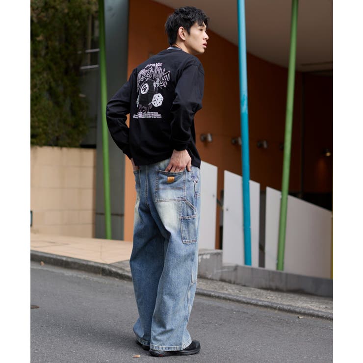 グラフィックBIG T(LS) | WEGO【MEN】 | 詳細画像3 