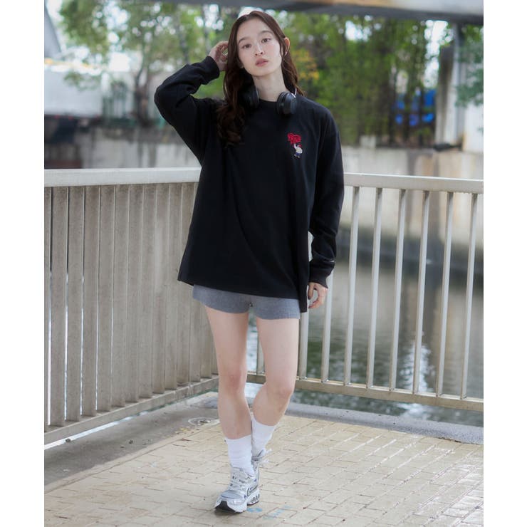 別注BENDAVISハートワンポイント刺繍T(LS) | WEGO【MEN】 | 詳細画像7 