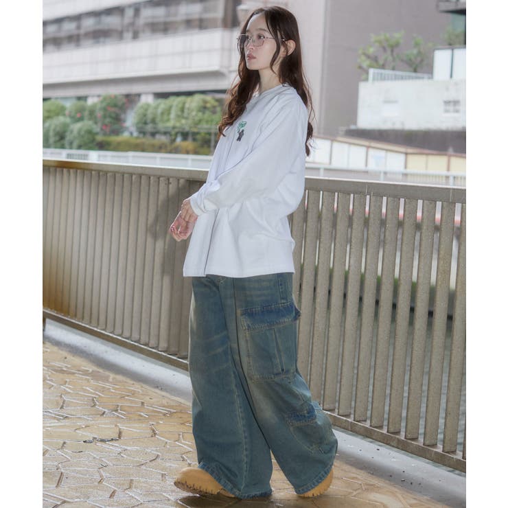 別注BENDAVISハートワンポイント刺繍T(LS) | WEGO【MEN】 | 詳細画像21 