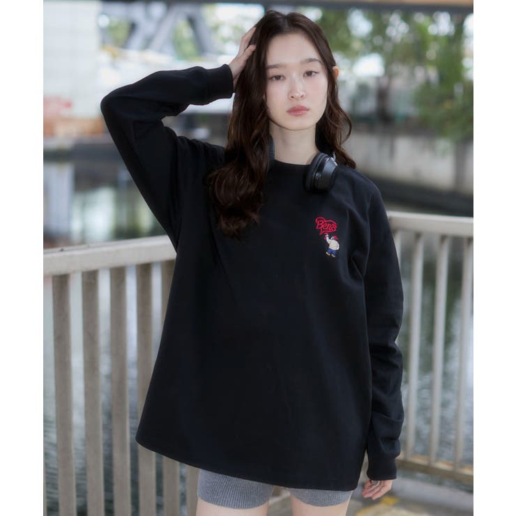 別注BENDAVISハートワンポイント刺繍T(LS) | WEGO【MEN】 | 詳細画像26 