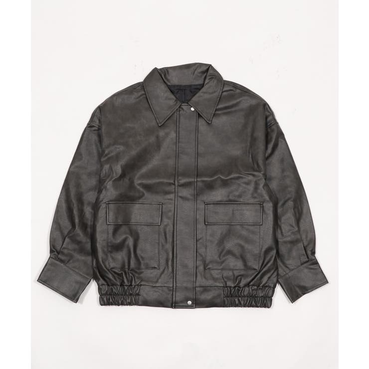 PUステンカラブルゾン | WEGO【WOMEN】 | 詳細画像25 