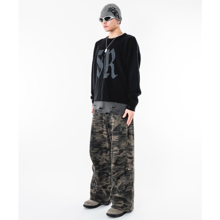 ビッグロゴニットプルオーバー | WEGO【MEN】 | 詳細画像28 