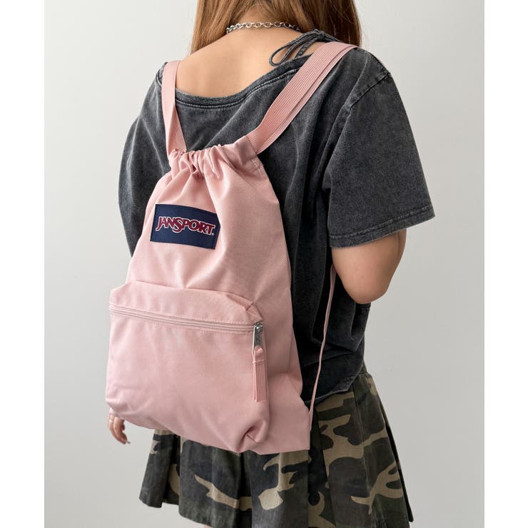 ライトピンク | JANSPORT DRAWSACK | WEGO【MEN】
